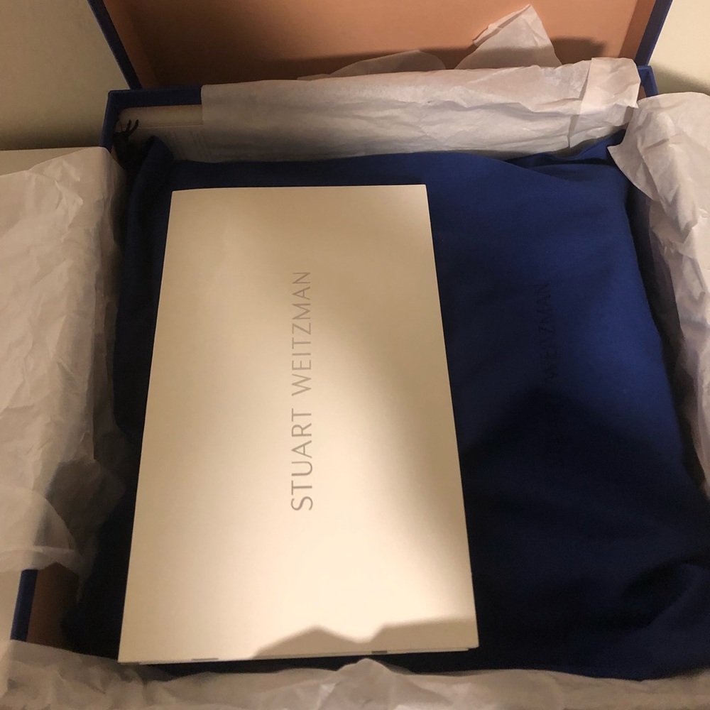 Stuart Weitzman NWT Suede 5050 Reserve Bootie- 6 - Picture 4 of 8